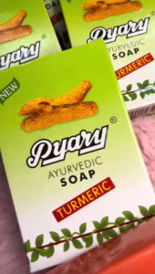 PYARY Pyary Turmeric Soap whitening soap soap for oily skin daily use soap