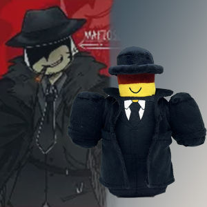 Hot Forsaken Mafioso lush Doll Game Peripherials Plushies Forsaken Stuffed Toys Home Decoration Gifts Childrens Birthday Gift