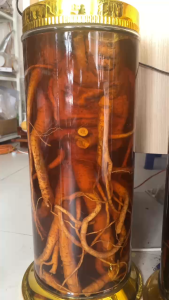 R ượu ĐINH LĂNG 7 NĂM TUỔI NGÂM R ượu 50 ĐỘ - 500ml 1000ml ( thơm và dễ uống giúp ngủ ngon tăng cường sk)