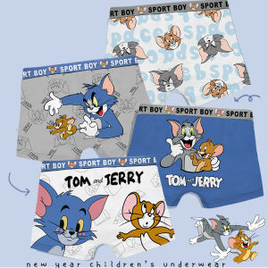 Boys Cotton Underwear Thin Flat Angle Four Corner Briefs Childrens Innerwear Breathable Moisture Wicking Antibacterial Shorts