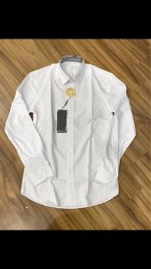 Áo sơ mi nam màu trắng dài tay Owen OLS100-OLS103 chất vải sợi sồi mềm mát