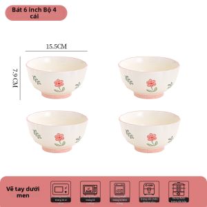 JINJIE | Bộ Bát Đĩa Trang Trí Nhà