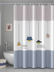 JIFANPAUL | Easy Install Waterproof Moldproof Bathroom Curtain