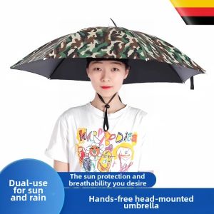 Sun Protection Foldable Hat Umbrella