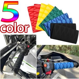 2PCS Non-slip Heat Shrink Tubing Grip Cover Waterproof Motorcycle Universal Accessories Motocross Dirt Bike Electric Bicycle