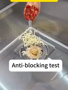 Creative Pop Up Round Stainless Steel Kitchen Sink Strainer - Home Anti-Clogging Leftover Garbage Drain Filter Plug