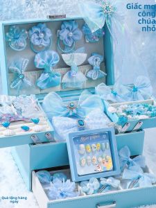 Hộp Quà Phụ Kiện Tóc Dành Cho Trẻ Em Phong Cách Công Chúa