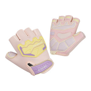 AOLIKES Kids Cycling Gloves Half Finger Skate Child Mountain Bike Bicycle Gloves Sports Gloves for Boys and Girls Children