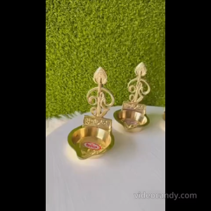 Om Muruga vilakku | Om Vel Diya | Vel Diya | om vilakku in Brass