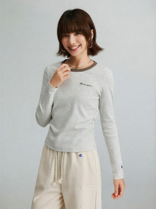 Champion | Retro Contrast Color Slim Fit T-Shirt