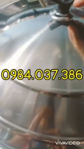 Nồi hấp xôi hấp đỗ bằng điện size 47cm 3 tầng (15kg gạo)