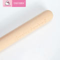 Learning Kitchen Kitty Cat Joint Name Rolling Pin Solid Wood Household Small Non-Stick Children Baking Tool Artifact. 