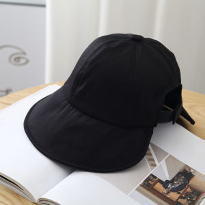 หมวกชาวประมงฤดูร้อนสำหรับผู้หญิง หมวกกันแดด ทรงปากกลม ปีกกว้าง หมวกกันแดด กันยูวี หมวกทรงกลม สไตล์ลำลอง