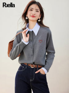 puella | Bộ Áo Sweater Cổ Rùa Sang Trọng Thời Trang 2 Mảnh