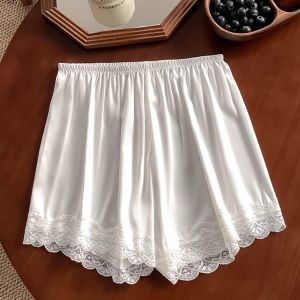 Ice Silk Anti-peep Light and Comfortable Lace Shorts