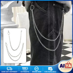 Pant Chain Belt Multi-layer Belt Waist Chain Men Women Punk Hip Hop Street Pants Chains Jewelry Accessories