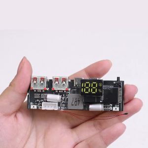 Mạch Nguồn Sạc Nhanh Cho Điện Thoại Di Động 3S 4S 5S PD65W PD100W Mô-đun Sạc Dự Phòng Hai Chiều Với Cổng USB+Type-C Và Màn Hình Hiển Thị Điện Năng