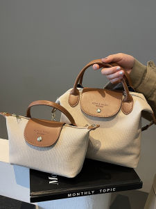 Fashionable Commuter Small Dumpling Shape Shoulder Crossbody Bag for Women Casual Simple Design Handheld New Autumn Arrival