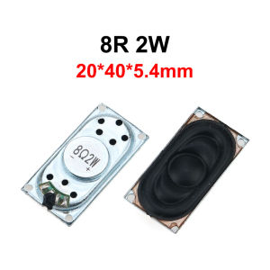 JCD 1PCS Notebook Speaker Horn 2W 8R 4R 4020 Loud Speaker 4 8 Ohms 2 Watt 4/8R 2W 20*35*5MM 20*40*5.4MM 20*40*5.5MM 50*30*11.7MM