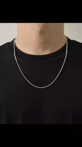 Kalung Anti Karat Model Belut Halus Titanium Pria dan Wanita / Kalung Titanium Anti Karat