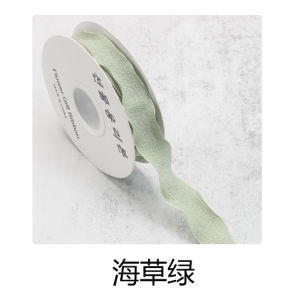 Ruy Băng Lụa Có Họa Tiết Gấp Ruy Băng Hoa Tươi Bao Bì Quà Tặng Thắt Lưng Thắt Nút Bướm Trang Trí DIY Ruy Băng Lụa