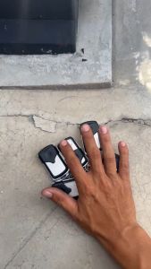 รีโมทเขี่ยรหัส12 แบบ2ปุ่ม คลื่น 330 mhz สำหรับมอเตอร์ประตู รีโมทแบบตั้งรหัสเขี่ย 8 หลัก จำหน่ายมอเตอร์ประตูรีโมท