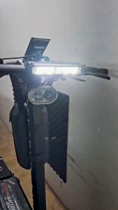 COD OFFBONDAGE Lampu Depan Sepeda Cas Super Terang Kelap Kelip Waterproof Rechargeable 2000mAh 900lm