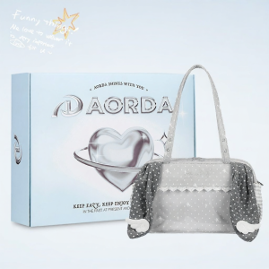 AORDA | Portable Polka Dot Bunny Ears Tote Bag 10cm