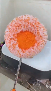 4-in-1 Scalable Multifunctional Round Mop 360 Degree Easy Rotation Microfiber Mop lazy dust removal mop For Floor Car Ceiling Cleaning