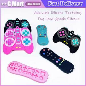 1Pc Baby Silicone Teether Toys Remote Control Shape Teether Rodent Gum Pain Relief Teething Toy Kids Sensory Educational HSQ-Teether-230710-Remote
