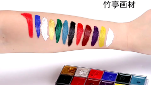 FACE PAINT Body Painting Oil Base Natural Ingredient No Toxic Safe for Children Super Pigmented Long Lasting Waterproof 12 Colors