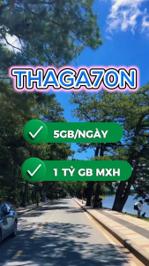 ( MIỄN PHÍ 1 THÁNG ĐẦU ) Sim Vinaphone 5G Nạp Tiền hàng Tháng Gói TD49 BIG50Y -> THAGA70N - Tặng 1 TỶ GB Data Tốc Độ Cao + 5GB/ngày . FREESHIP - CHƯA KÍCH HOẠT.