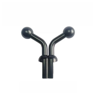 1PCS Motorcycle Mirror Fixed Base Crooked Ball Head Mobile Phone Holder 17mm Aluminum Alloy Crooked Mouth Ball Head Accessories