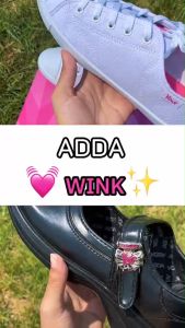 ADDA WINKรองเท้านักเรียนหญิง สีดำ 41T01 /สีขาว 41H20