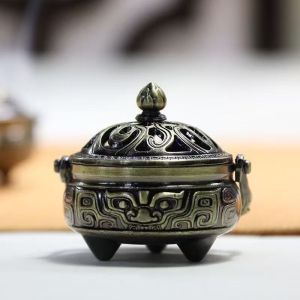 Others | Metal Incense Burner Holder Decorative Metal Design for Home & Office Use Durable Metal Material Perfect Gift Idea