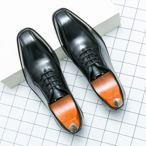 NUDANLAI | Giày Da Thở Dành Cho Chú Rể Phong Cách Anh Quốc