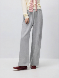 Semir | High Waist Pure Color Fashion Versatile Leg-lengthening Wide-leg Pants
