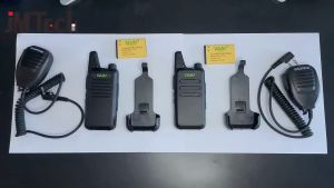 Transceiver Genggam Ukuran Mini Wln Kd-c1 Walkie Talkie Komunikasi Nirkabel UHF 400-470MHz 16 Ch 2W / 0.5W Radio Dua Arah kd C1