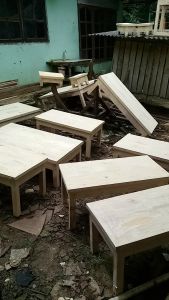 Grosir meja kompor meja serbaguna meja kayu jati belanda siap pakai panjang 100cm lebar 40cm tinggi 65cm