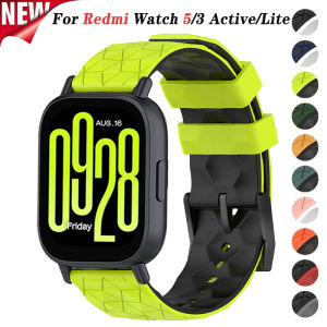 Silicone Strap for Redmi Watch 5 Active 5 Lite Smart Watch 22mm Band Bracelet for Xiaomi Redmi Watch 3 Active 3 Lite Wristband