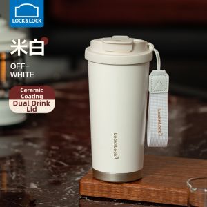 LocknLock | Portable Ceramic Lined Thermal Coffee Cup