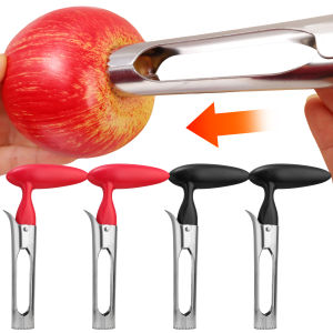 Stainless Steel Corer Remove Tools Fruit Apple Seed Core Remover Pear Apple Corer Cutter Serrated Blades Knife Kitchen Gadgets
