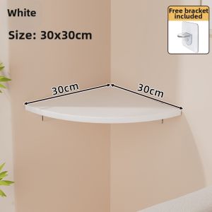 Wall-Mounted Decorative Corner Shelf Non-Drilling Easy Installation