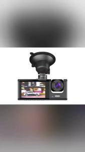 WheXune | 3 Channel Car DVR Dash Cam Camera FHD 1080P Video Driving Recorder G-Sensor Parking Monitor Motion Detection Dashboard Cameras