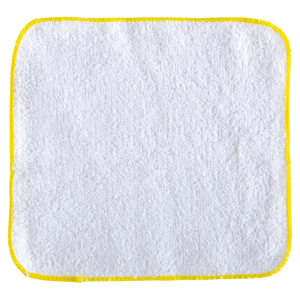 Pure Cotton Absorbent Towel for Children Face Wash Towel Handkerchief White Color 15*15 Cm Square Towel Home Use Towel