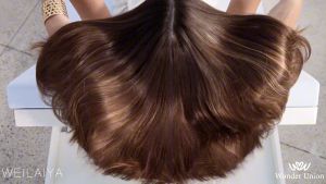 Bộ Gội Xả Gừng Detox Gừng Thảo Mộc Weilaiya Hỗ Trợ Mọc Tóc & Ngăn Lão Hóa Da Đầu Gội 420ml Xả 200ml - Phiên bản Luxury