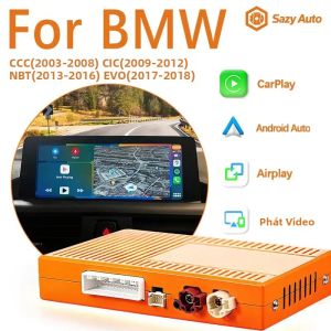 Hệ Thống CarPlay Không Dây Và Android Auto Tương Thích Với Hệ Thống BMW CCC CIC EVO NBT Dành Cho Các Dòng Xe 1 2 3 4 5 6 7 Series MINI X1 X3 X4 X5 X6 E60 E84 E70 F26 F25 F10 F11 F20
