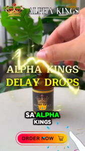 Alpha Kings Energy Drops | Confidence Enhancer for Men (30 mL)