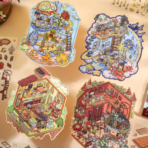 Yuxian | DIY 3D Landscape Stickers Craft Kit