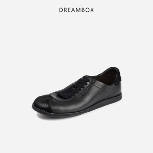 Dreambox Luxury Dopa Trainer Shoes in Rose Pink Comfortable Breathable Womens Casual Shoes Leather Upgraded Version of Dequn